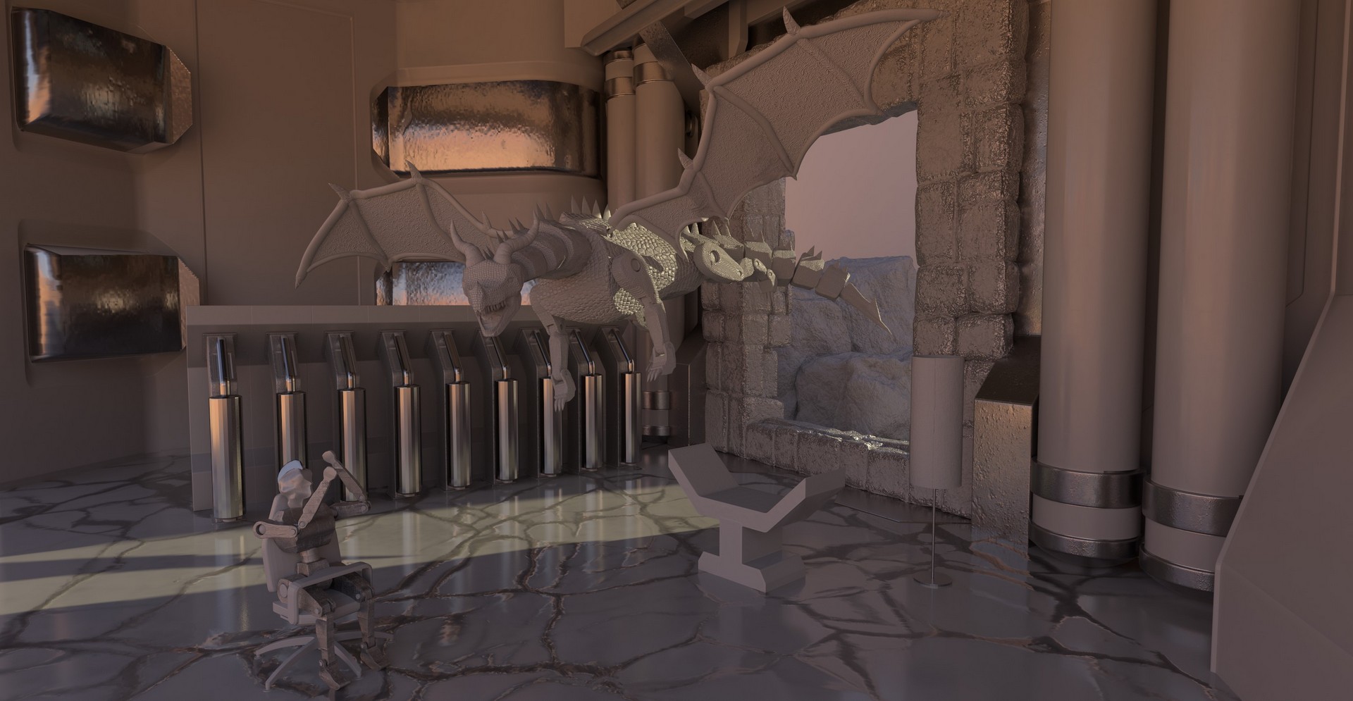 Posable Creative Scene